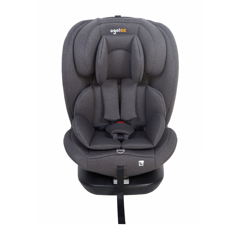 OG801A ECE R129 ISIZE Tempat duduk kereta bayi 40-150cm Isofix Tempat Keselamatan Kanak-kanak 360 darjah berputar besar untuk kanak-kanak