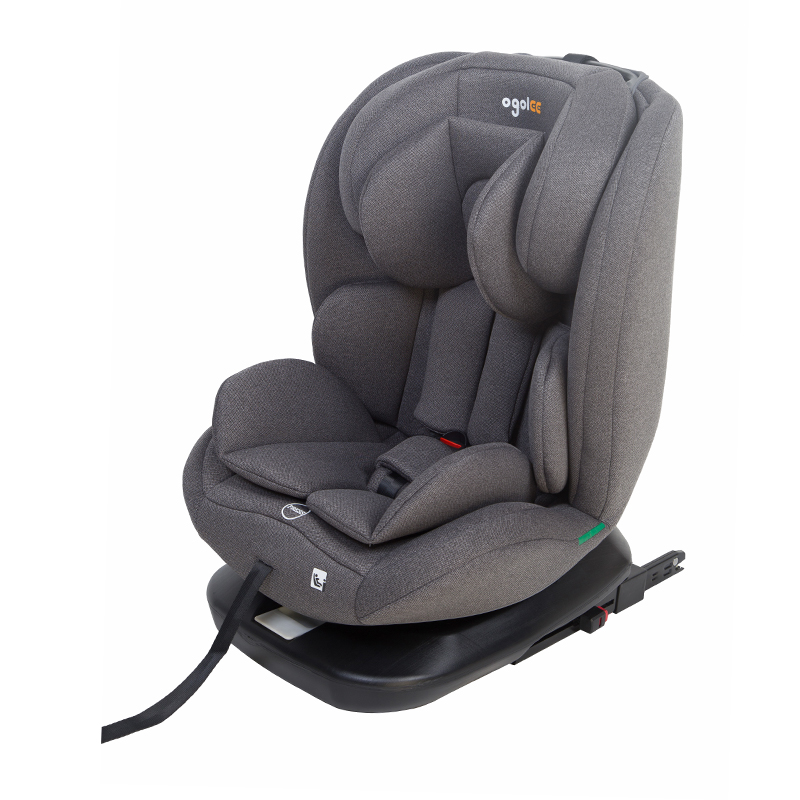 OG801A ECE R129 ISIZE Tempat duduk kereta bayi 40-150cm Isofix Tempat Keselamatan Kanak-kanak 360 darjah berputar besar untuk kanak-kanak