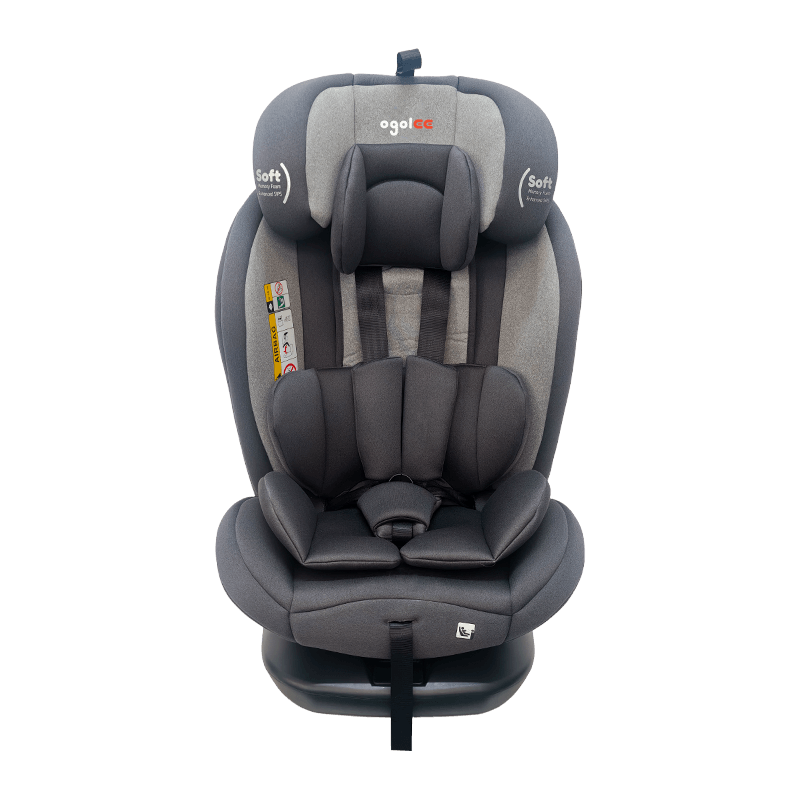 OG801A ECE R129 ISIZE Tempat duduk kereta bayi 40-150cm Isofix Tempat Keselamatan Kanak-kanak 360 darjah berputar besar untuk kanak-kanak