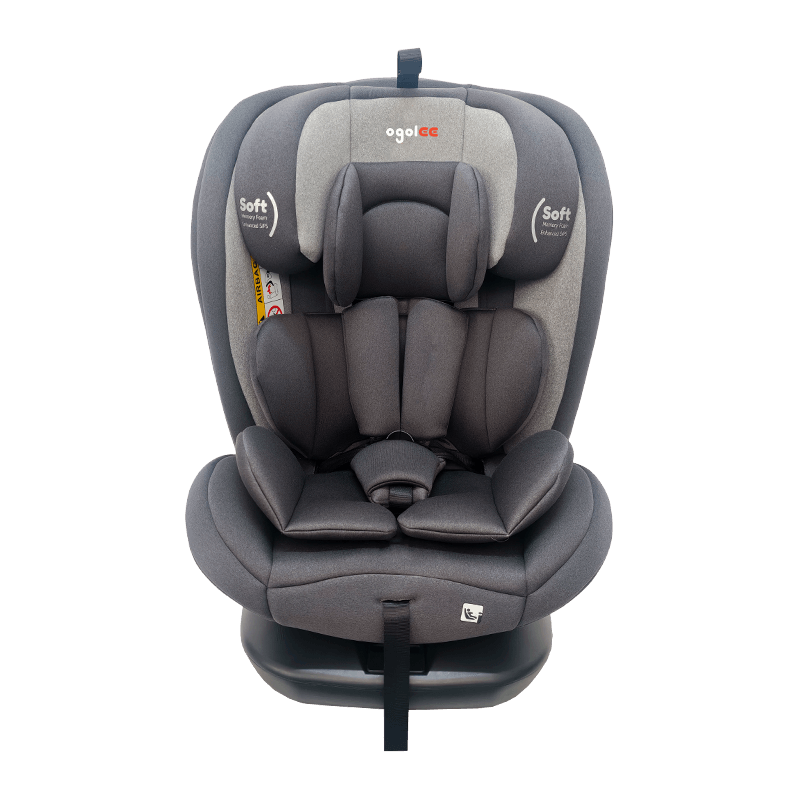 OG801A ECE R129 ISIZE Tempat duduk kereta bayi 40-150cm Isofix Tempat Keselamatan Kanak-kanak 360 darjah berputar besar untuk kanak-kanak