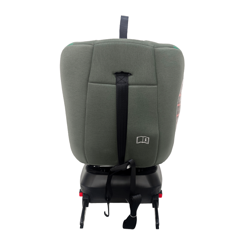 OG801A ECE R129 ISIZE Tempat duduk kereta bayi 40-150cm Isofix Tempat Keselamatan Kanak-kanak 360 darjah berputar besar untuk kanak-kanak