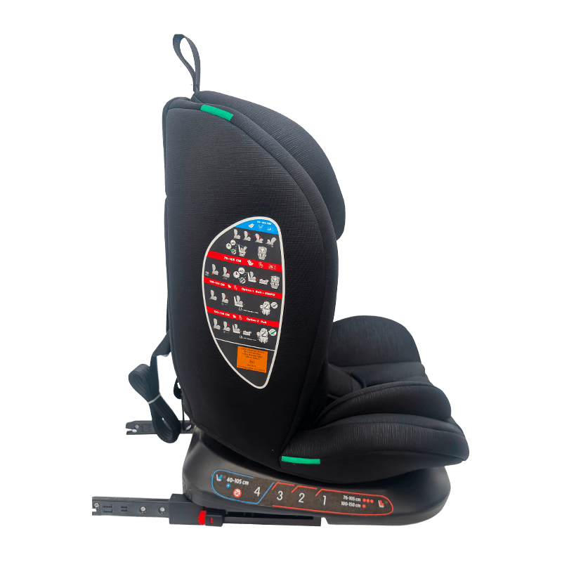OG801A ECE R129 untuk 40-150cm Kumpulan Bayi Tukar 0 1 2 3 Pengekangan Kerusi Kereta dengan Isofix