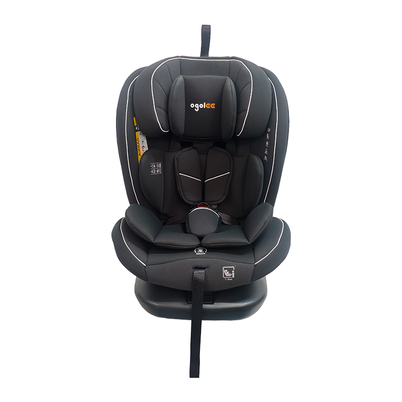 OG801A ECE R129 ISIZE Tempat duduk kereta bayi, putaran 360, dengan caffork lain
