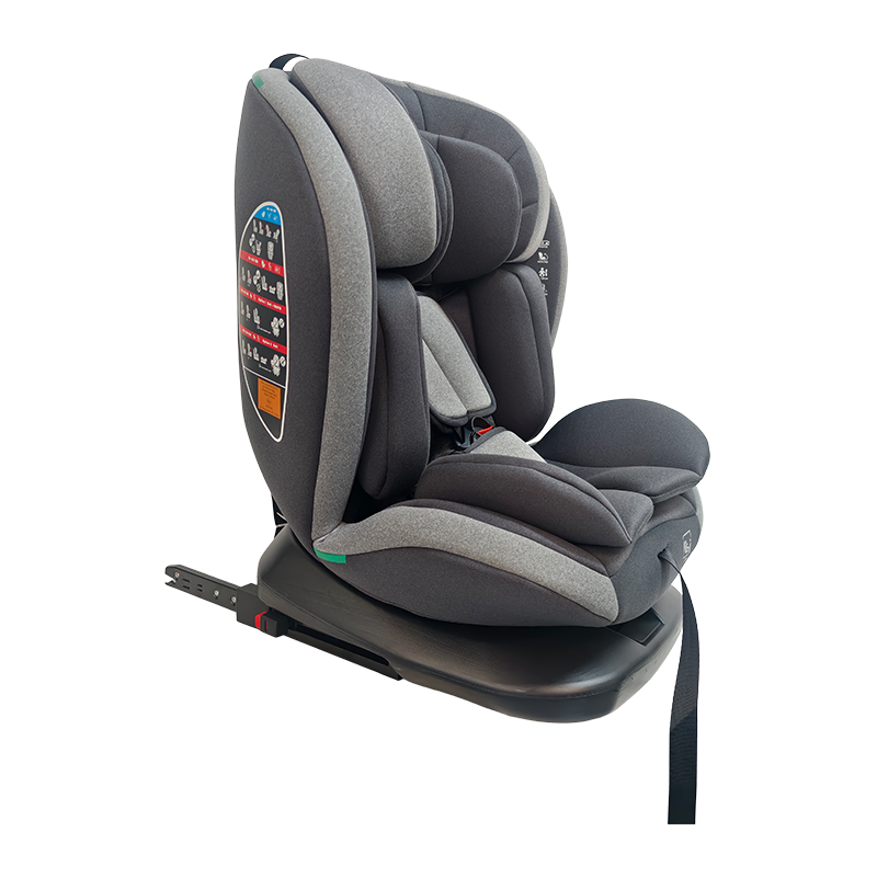 OG801A ECE R129 ISIZE Tempat duduk kereta bayi, putaran 360, dengan caffork lain